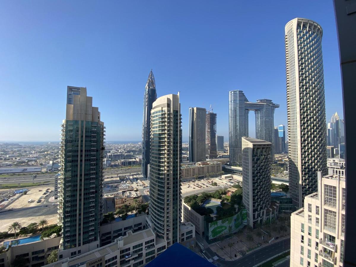 Lux Bnb Standpoint Tower Burj&Sea Views Dubaj Kültér fotó