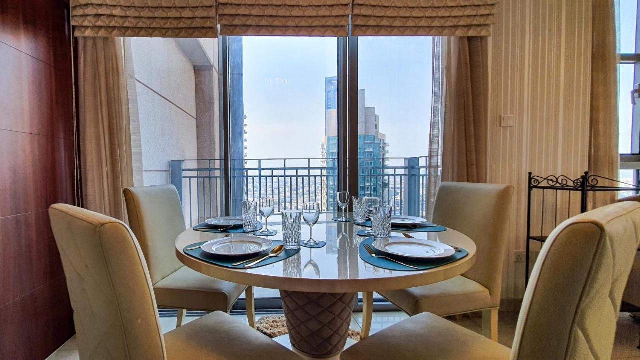 Lux Bnb Standpoint Tower Burj&Sea Views Dubaj Kültér fotó