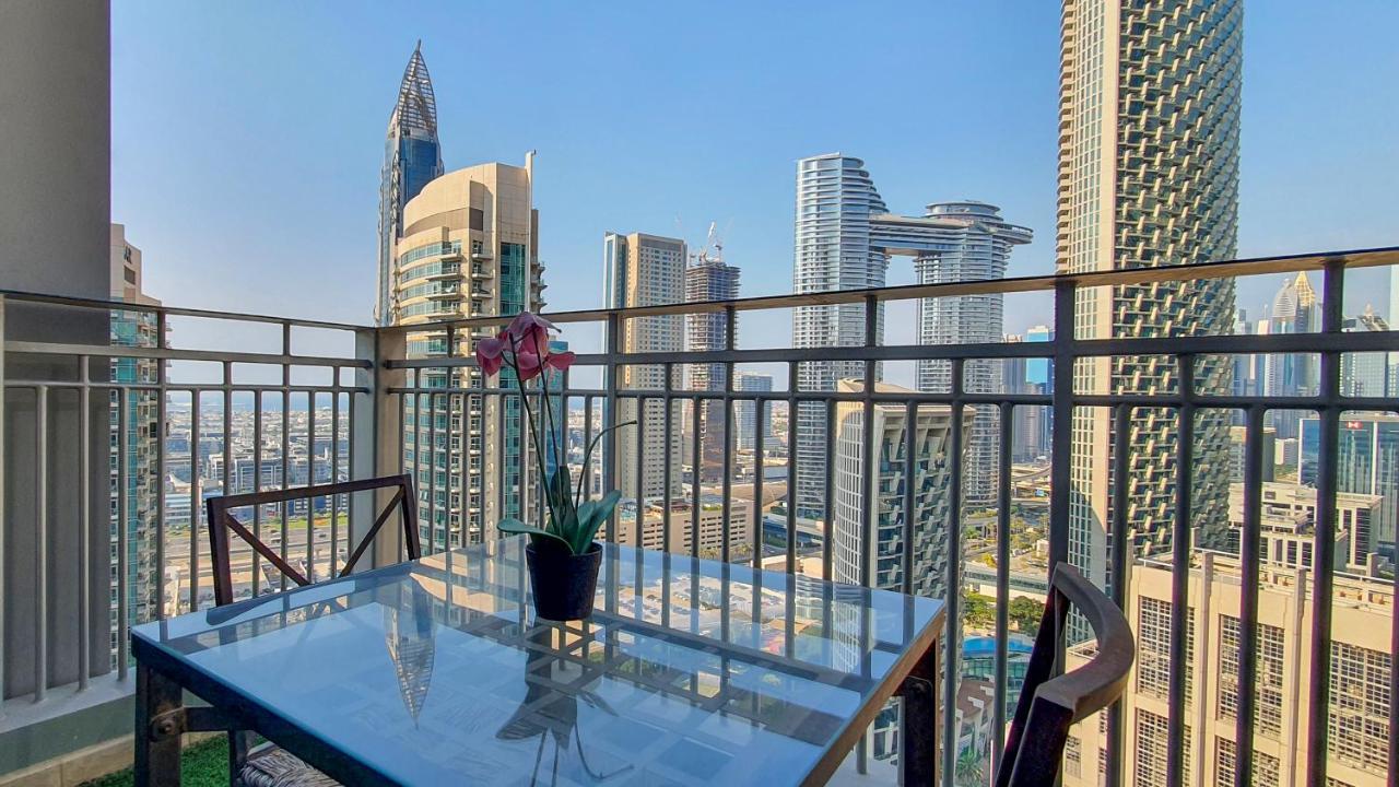 Lux Bnb Standpoint Tower Burj&Sea Views Dubaj Kültér fotó